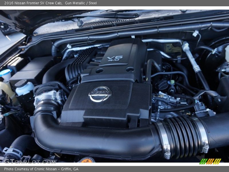 Gun Metallic / Steel 2016 Nissan Frontier SV Crew Cab