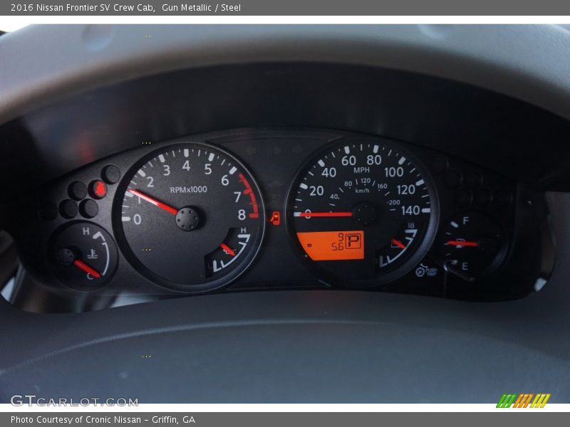 Gun Metallic / Steel 2016 Nissan Frontier SV Crew Cab