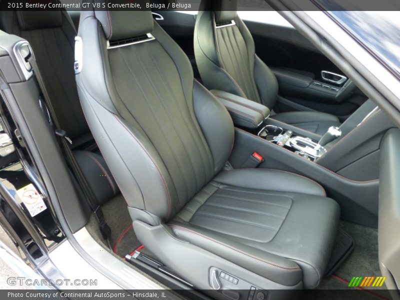 Front Seat of 2015 Continental GT V8 S Convertible