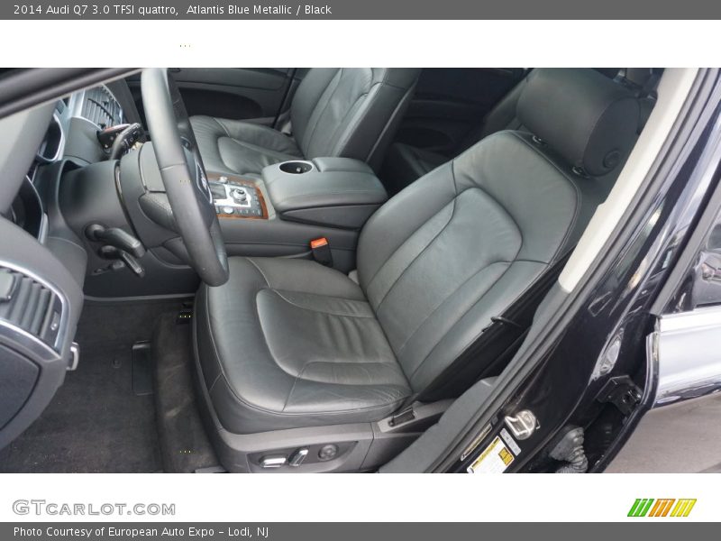 Atlantis Blue Metallic / Black 2014 Audi Q7 3.0 TFSI quattro