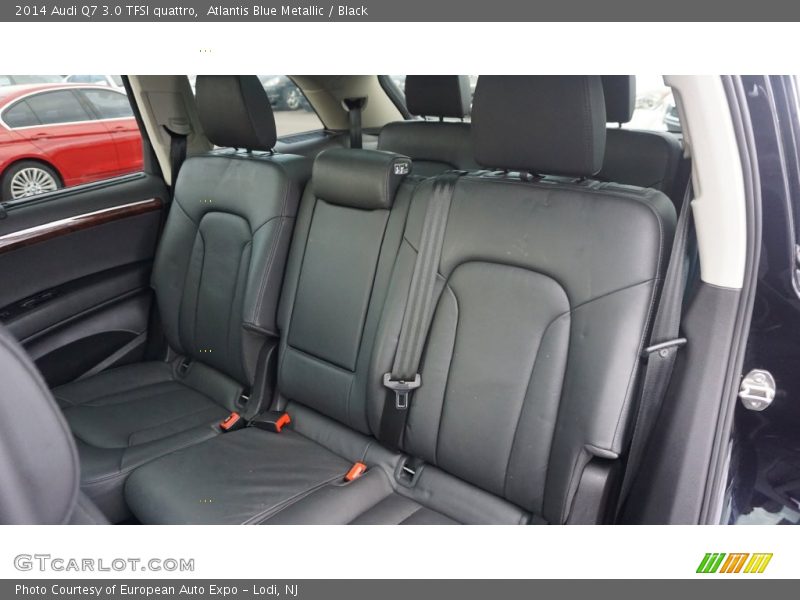 Atlantis Blue Metallic / Black 2014 Audi Q7 3.0 TFSI quattro