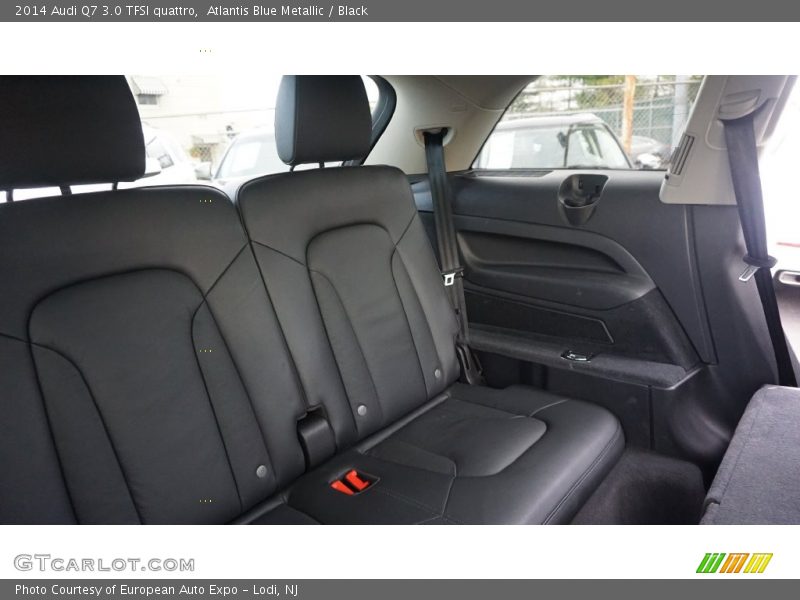 Atlantis Blue Metallic / Black 2014 Audi Q7 3.0 TFSI quattro