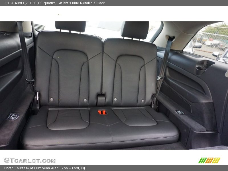 Atlantis Blue Metallic / Black 2014 Audi Q7 3.0 TFSI quattro