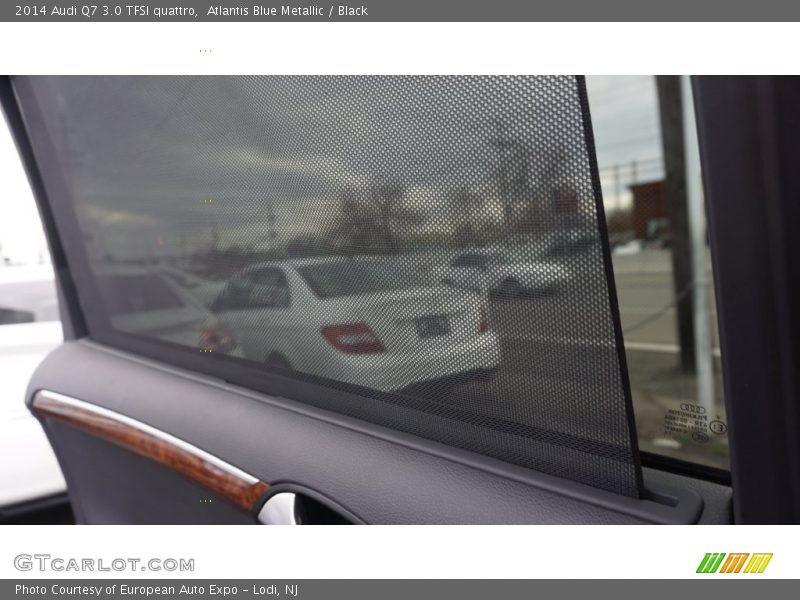 Atlantis Blue Metallic / Black 2014 Audi Q7 3.0 TFSI quattro