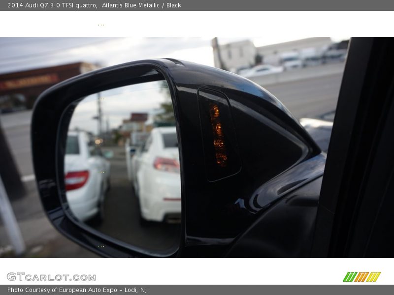 Atlantis Blue Metallic / Black 2014 Audi Q7 3.0 TFSI quattro