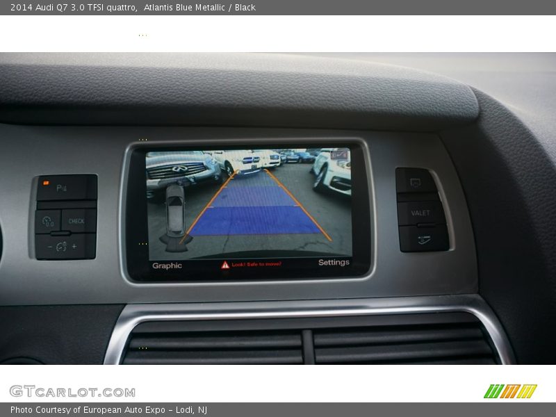 Atlantis Blue Metallic / Black 2014 Audi Q7 3.0 TFSI quattro
