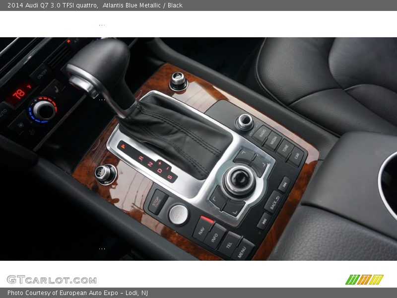 Atlantis Blue Metallic / Black 2014 Audi Q7 3.0 TFSI quattro