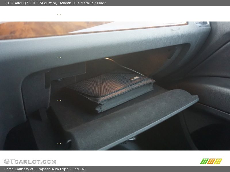 Atlantis Blue Metallic / Black 2014 Audi Q7 3.0 TFSI quattro