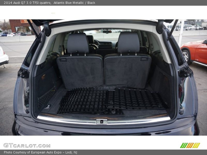 Atlantis Blue Metallic / Black 2014 Audi Q7 3.0 TFSI quattro
