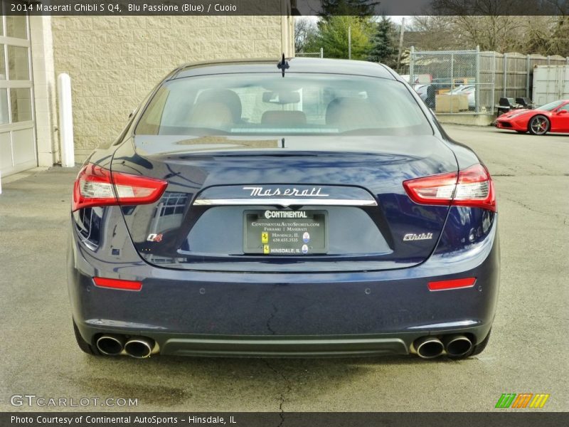 Blu Passione (Blue) / Cuoio 2014 Maserati Ghibli S Q4