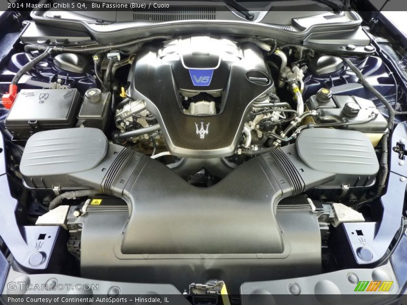Blu Passione (Blue) / Cuoio 2014 Maserati Ghibli S Q4