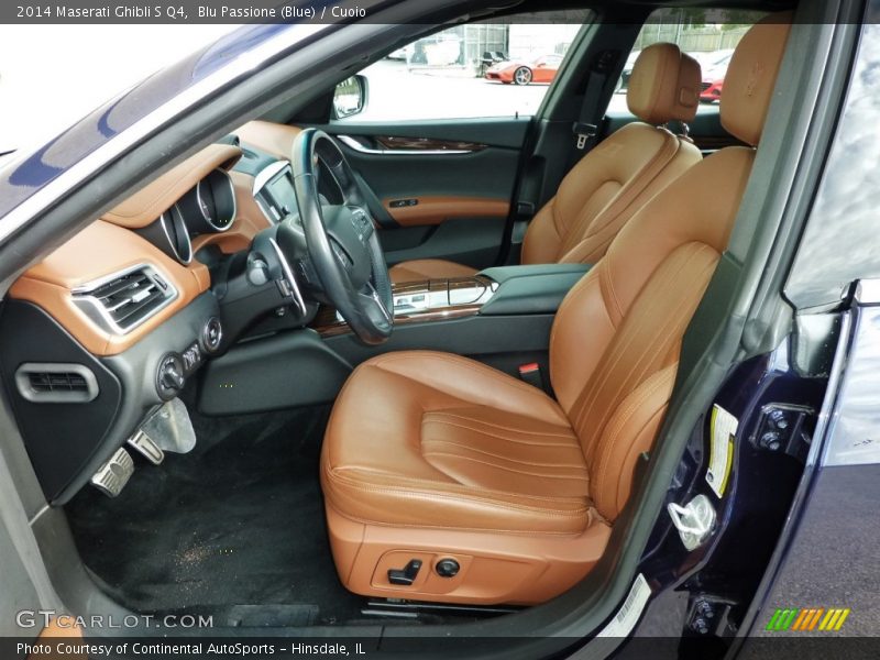 Blu Passione (Blue) / Cuoio 2014 Maserati Ghibli S Q4