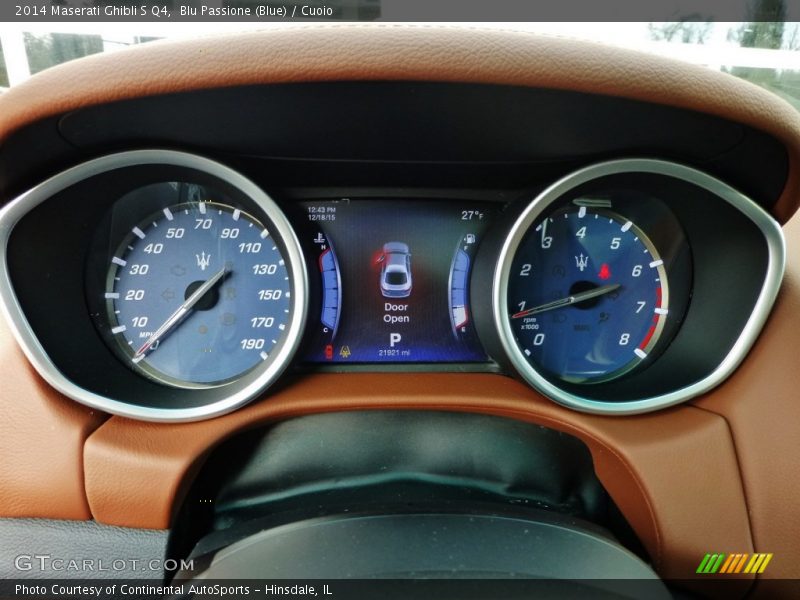 Blu Passione (Blue) / Cuoio 2014 Maserati Ghibli S Q4