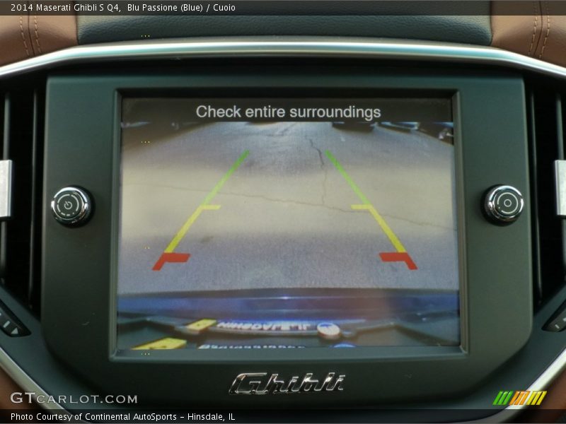 Blu Passione (Blue) / Cuoio 2014 Maserati Ghibli S Q4