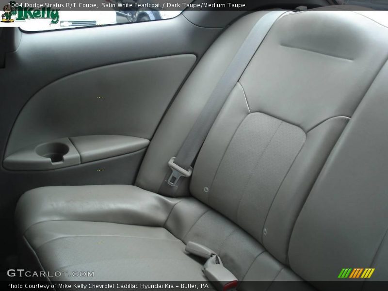 Satin White Pearlcoat / Dark Taupe/Medium Taupe 2004 Dodge Stratus R/T Coupe