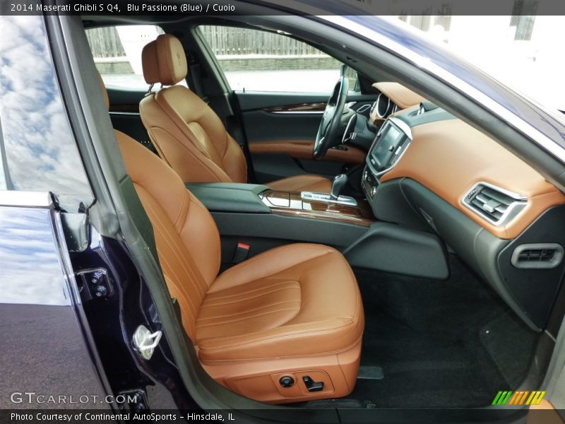 Blu Passione (Blue) / Cuoio 2014 Maserati Ghibli S Q4