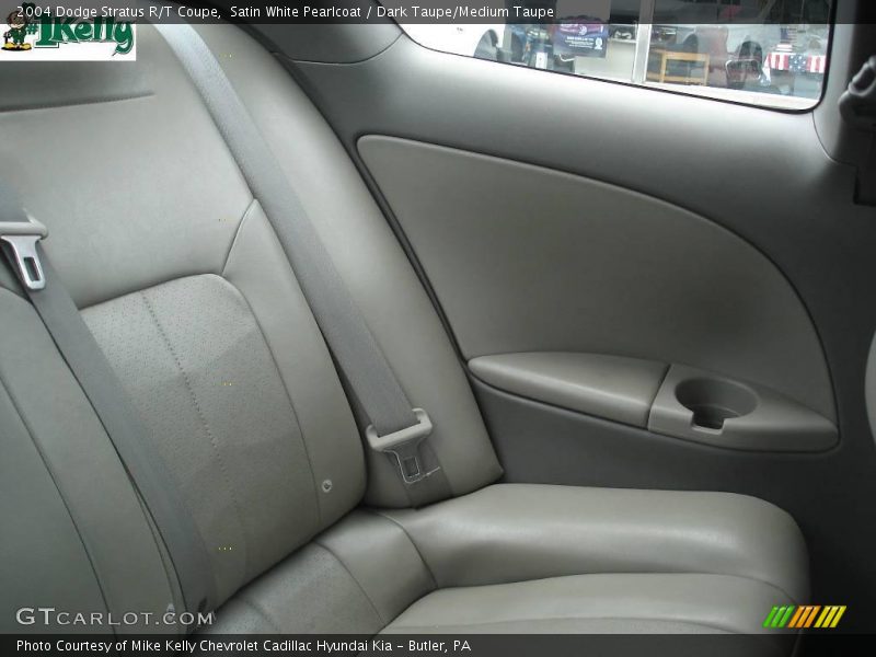 Satin White Pearlcoat / Dark Taupe/Medium Taupe 2004 Dodge Stratus R/T Coupe