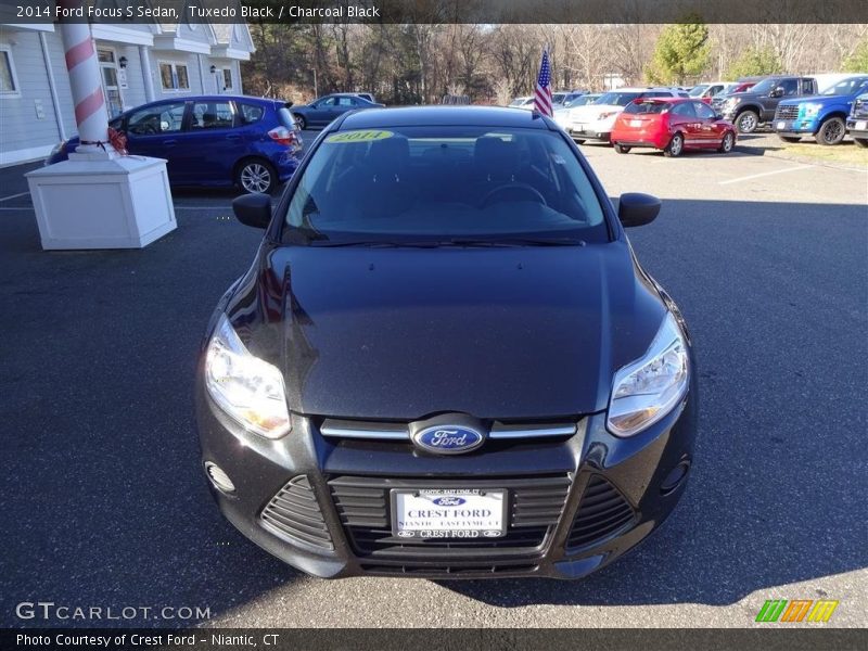 Tuxedo Black / Charcoal Black 2014 Ford Focus S Sedan