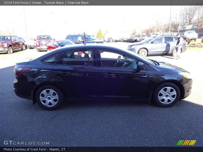 Tuxedo Black / Charcoal Black 2014 Ford Focus S Sedan