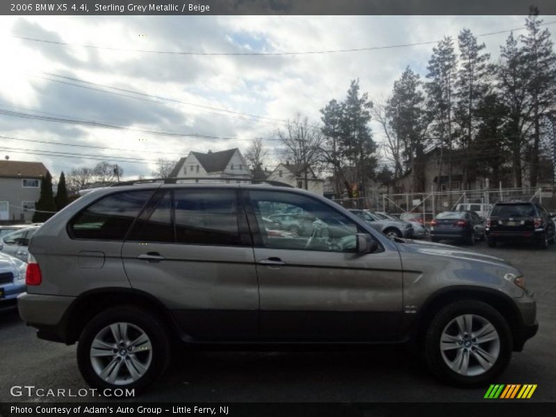 Sterling Grey Metallic / Beige 2006 BMW X5 4.4i