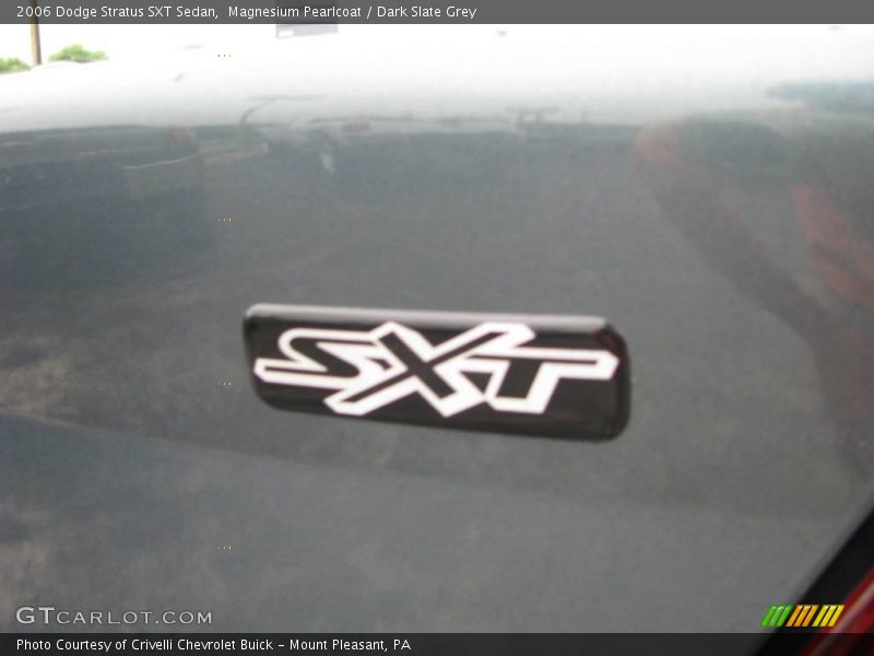 Magnesium Pearlcoat / Dark Slate Grey 2006 Dodge Stratus SXT Sedan