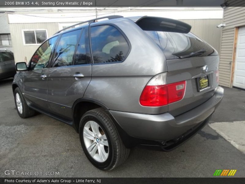 Sterling Grey Metallic / Beige 2006 BMW X5 4.4i