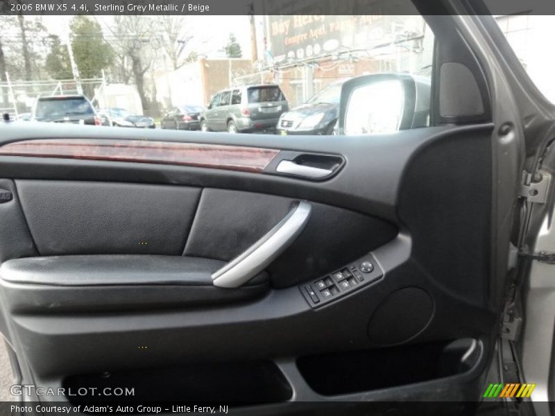 Sterling Grey Metallic / Beige 2006 BMW X5 4.4i