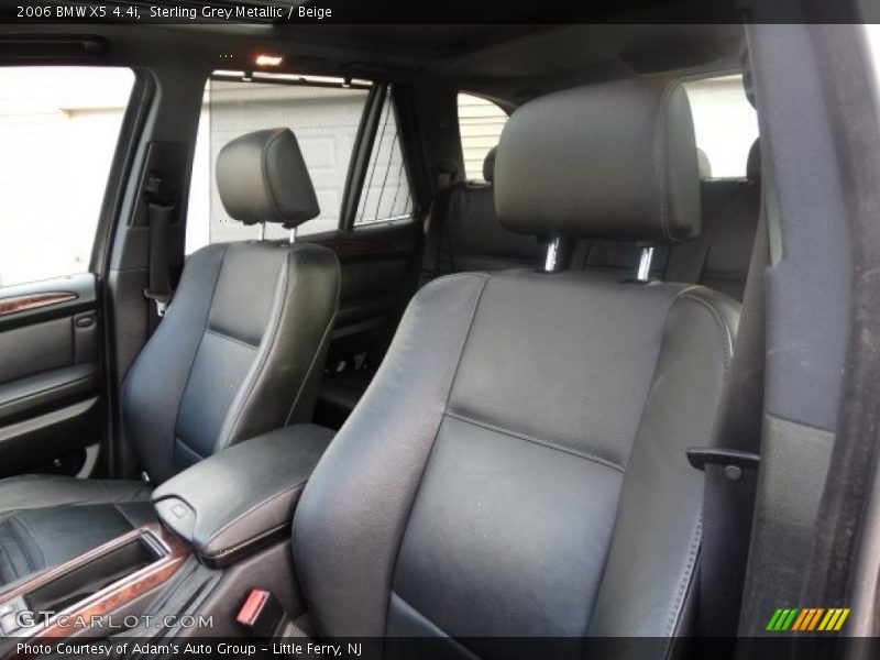 Sterling Grey Metallic / Beige 2006 BMW X5 4.4i