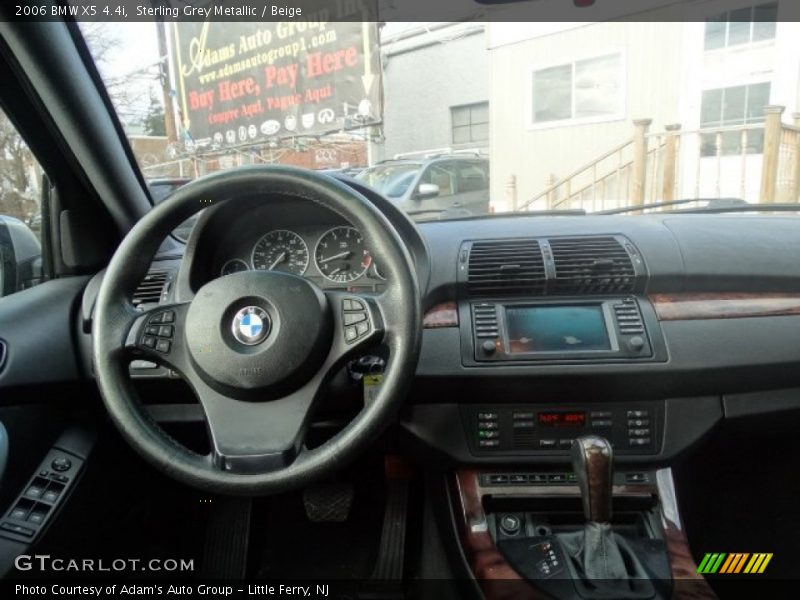 Sterling Grey Metallic / Beige 2006 BMW X5 4.4i