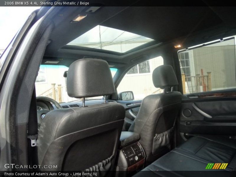 Sterling Grey Metallic / Beige 2006 BMW X5 4.4i