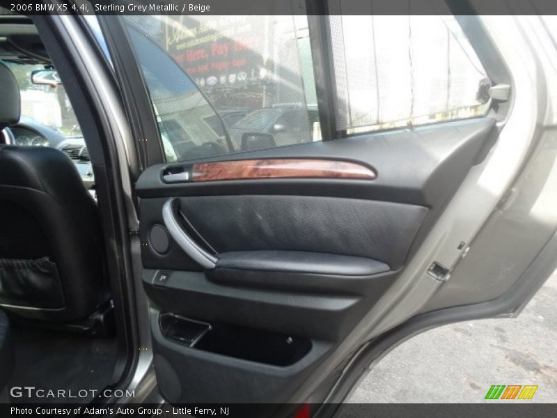 Sterling Grey Metallic / Beige 2006 BMW X5 4.4i