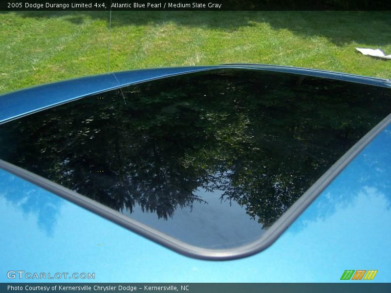 Atlantic Blue Pearl / Medium Slate Gray 2005 Dodge Durango Limited 4x4
