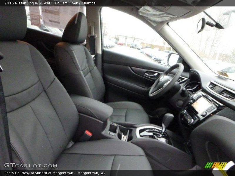 Brilliant Silver / Charcoal 2016 Nissan Rogue SL AWD