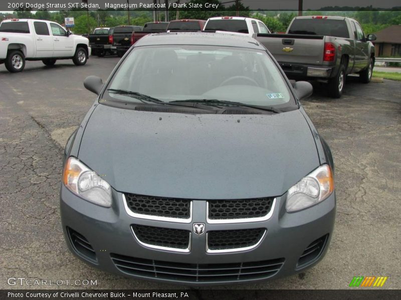 Magnesium Pearlcoat / Dark Slate Grey 2006 Dodge Stratus SXT Sedan