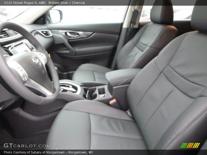 Brilliant Silver / Charcoal 2016 Nissan Rogue SL AWD