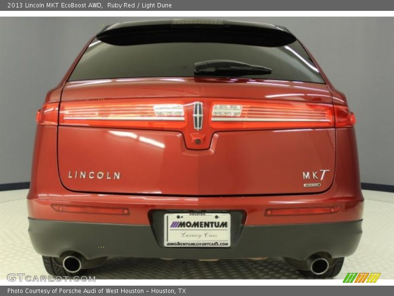 Ruby Red / Light Dune 2013 Lincoln MKT EcoBoost AWD