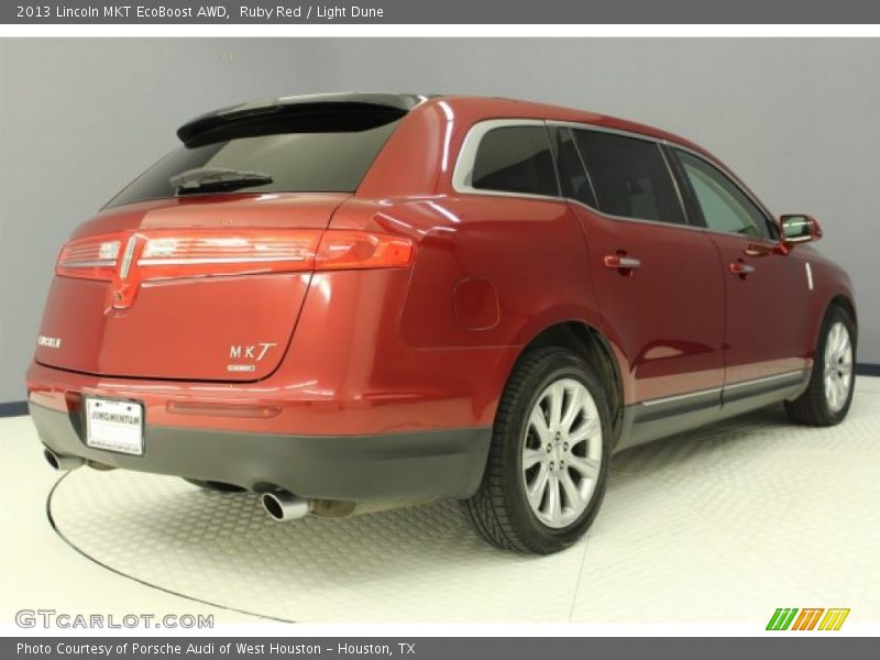 Ruby Red / Light Dune 2013 Lincoln MKT EcoBoost AWD