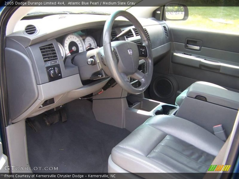 Atlantic Blue Pearl / Medium Slate Gray 2005 Dodge Durango Limited 4x4