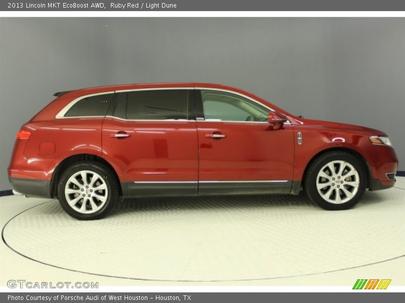 Ruby Red / Light Dune 2013 Lincoln MKT EcoBoost AWD