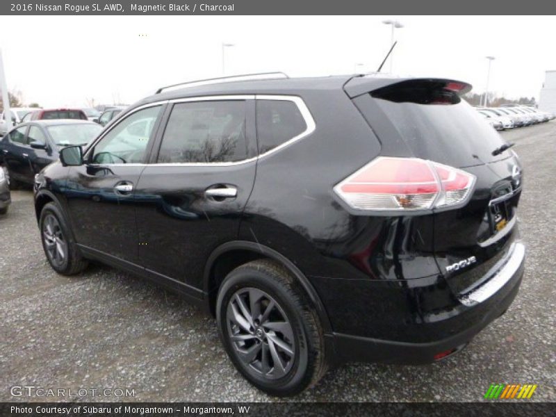 Magnetic Black / Charcoal 2016 Nissan Rogue SL AWD