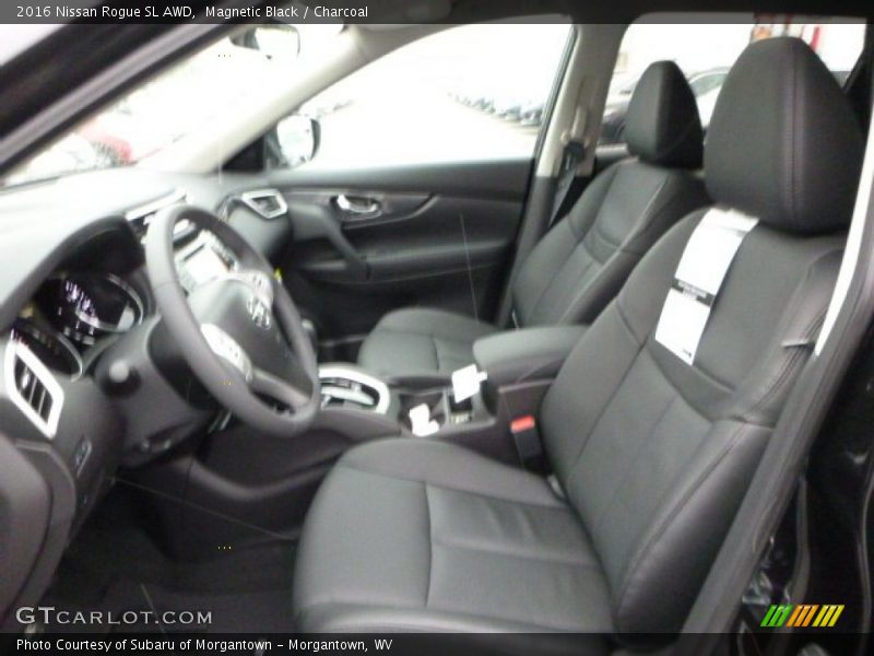 Magnetic Black / Charcoal 2016 Nissan Rogue SL AWD