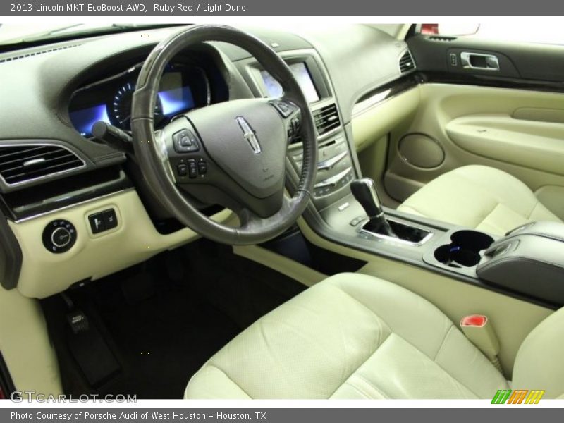 Ruby Red / Light Dune 2013 Lincoln MKT EcoBoost AWD
