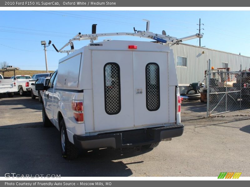 Oxford White / Medium Stone 2010 Ford F150 XL SuperCab