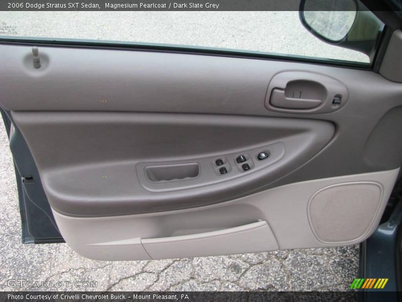 Magnesium Pearlcoat / Dark Slate Grey 2006 Dodge Stratus SXT Sedan