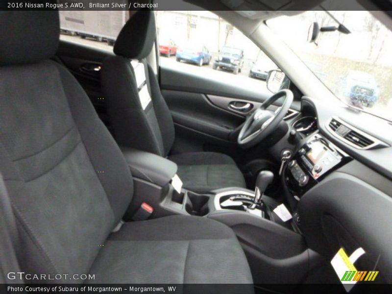Brilliant Silver / Charcoal 2016 Nissan Rogue S AWD