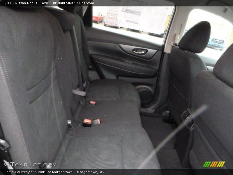 Brilliant Silver / Charcoal 2016 Nissan Rogue S AWD