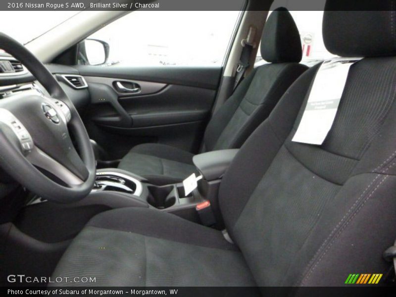 Brilliant Silver / Charcoal 2016 Nissan Rogue S AWD