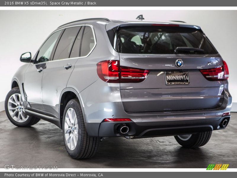 Space Gray Metallic / Black 2016 BMW X5 sDrive35i