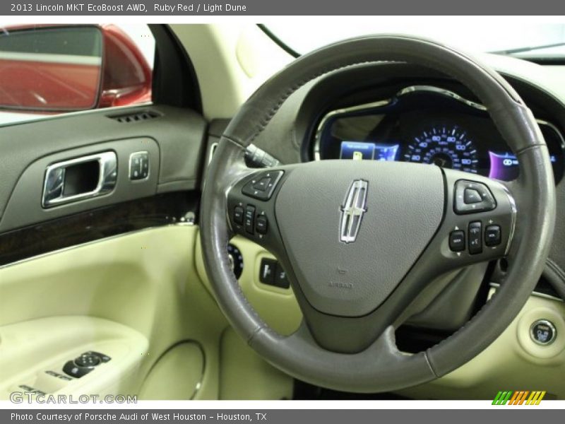Ruby Red / Light Dune 2013 Lincoln MKT EcoBoost AWD