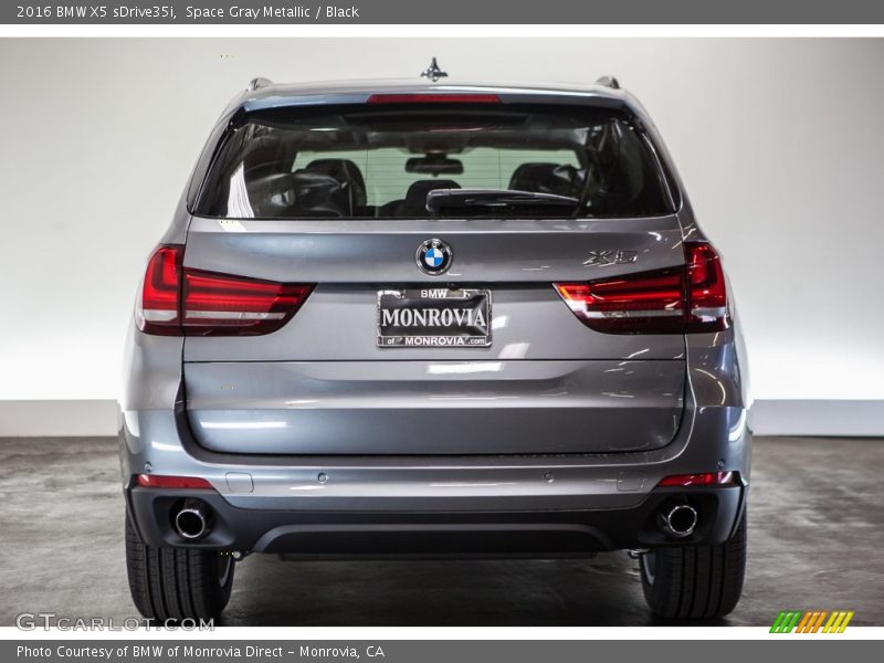 Space Gray Metallic / Black 2016 BMW X5 sDrive35i